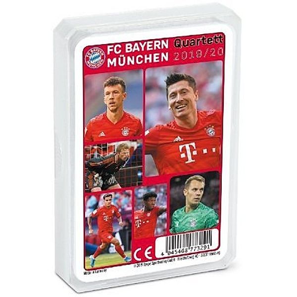 FC Bayern München Quartett 19/20 (Kartenspiel)