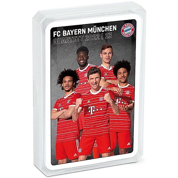 Cartamundi Deutschland FC Bayern München Quartett (Saison 2022/23)