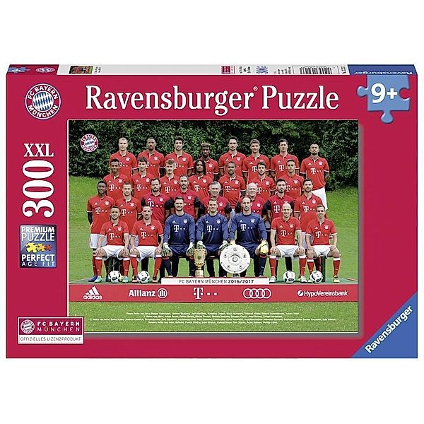 FC Bayern Saison 2016/2017 Puzzle 300 Teile XXL