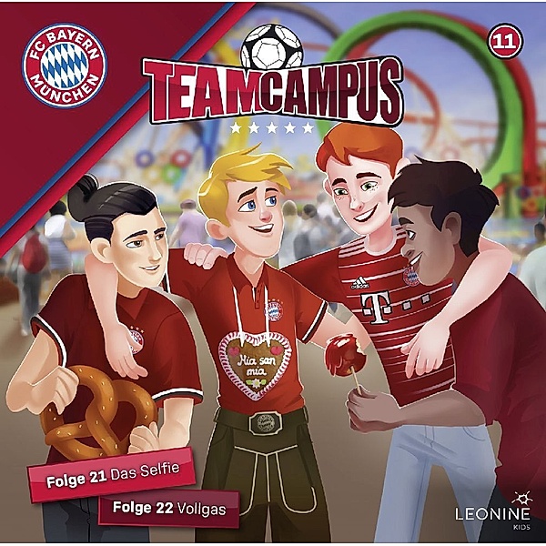 FC Bayern Team Campus (Fussball).Tl.11,1 Audio-CD, Diverse Interpreten