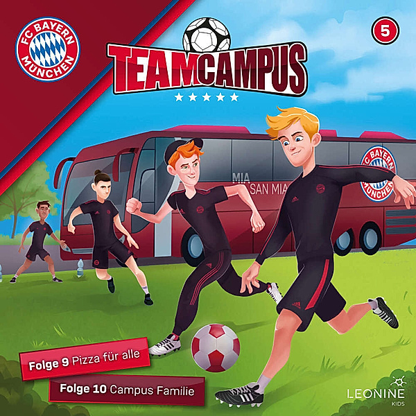 FC Bayern Team Campus (Fußball).Tl.5,1 Audio-CD, Diverse Interpreten