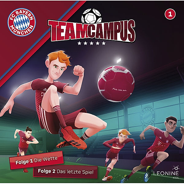 FC Bayern Team Campus.Tl.1,1 Audio-CD, Diverse Interpreten