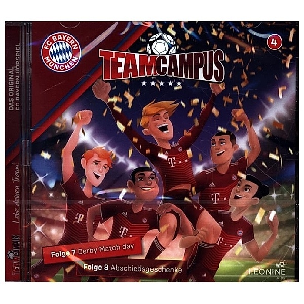 FC Bayern Team Campus.Tl.4,1 Audio-CD, Diverse Interpreten
