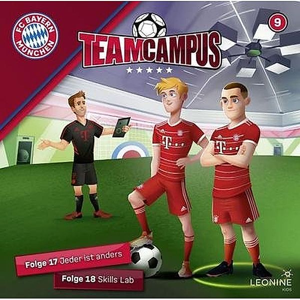 FC Bayern Team Campus.Tl.9,1 Audio-CD, Diverse Interpreten