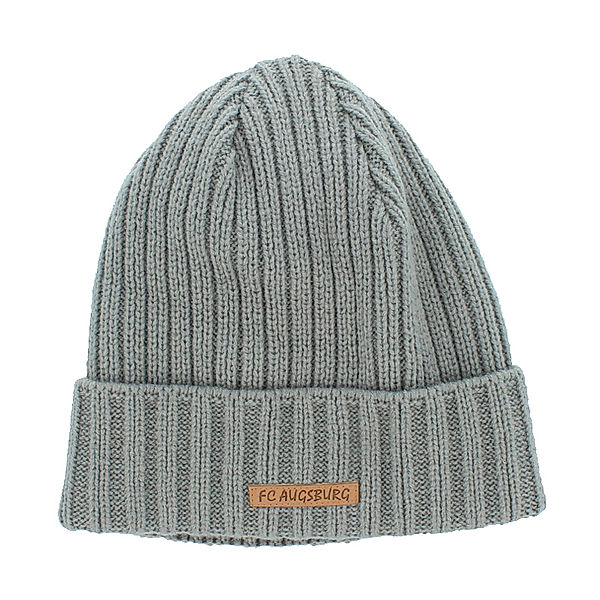 FCA Beanie Wintermütze grau