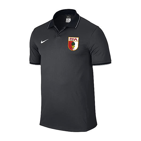 FCA Polo-Shirt antharzit, Gr. S