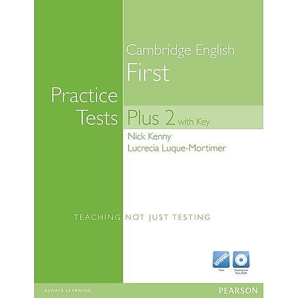 FCE Practice Tests Plus, New Edition: Pt.2 Book with Key, with Multi-ROM and Audio-CD-Pack, Russell Whitehead, Lucrecia Luque-Mortimer, Nick Kenny