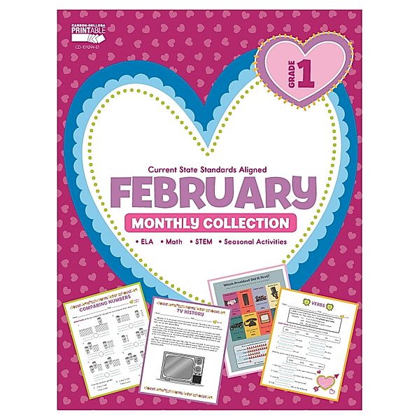 February Monthly Collection, Grade 1