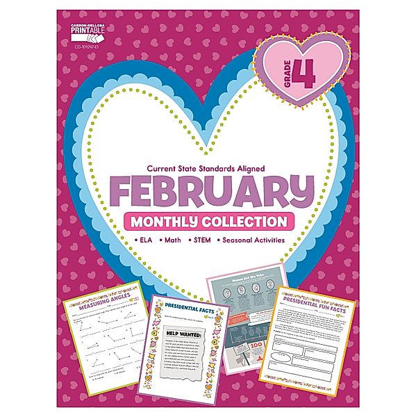 February Monthly Collection, Grade 4