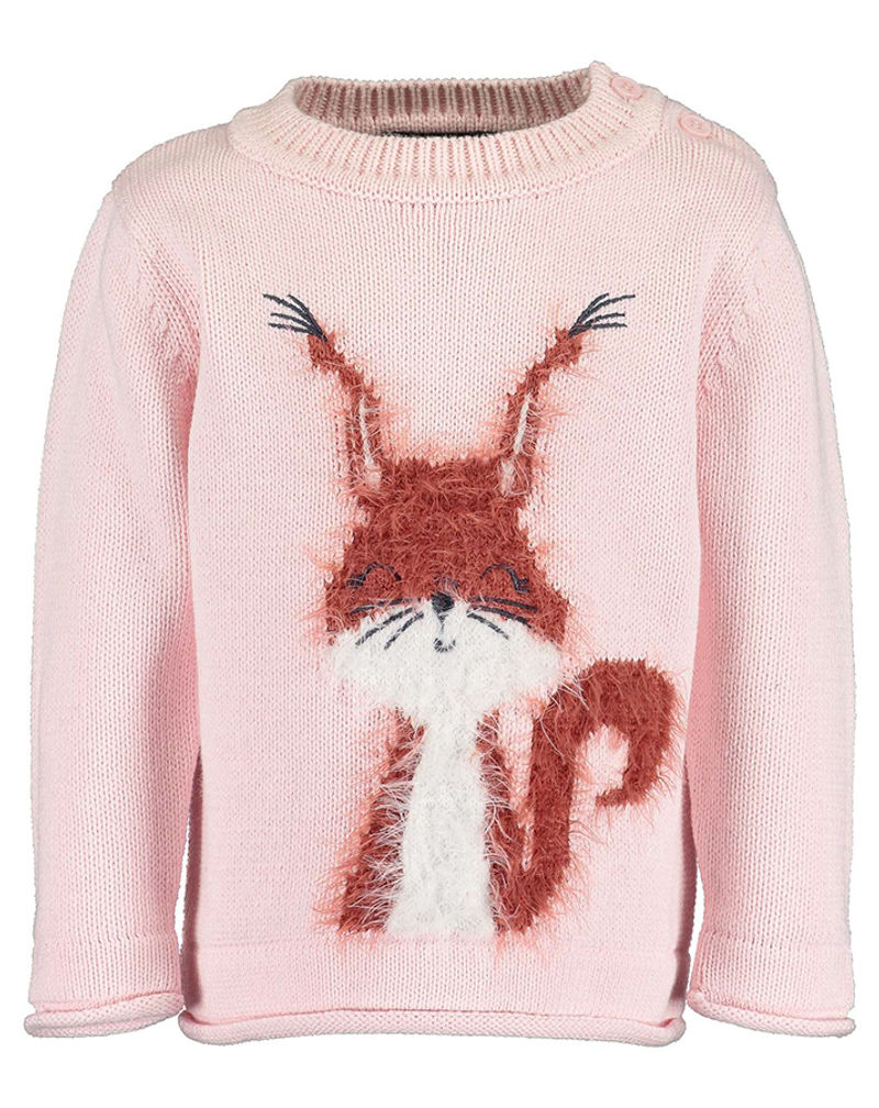 Federgarn-Pullover SQUIRREL in rosa kaufen | tausendkind.de