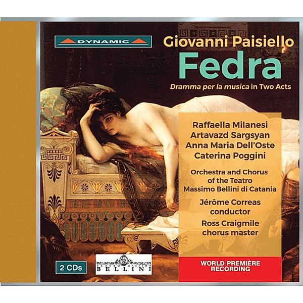 Fedra, Milanesi, Sargsyan, Correas, Teatro Massimo Bellini