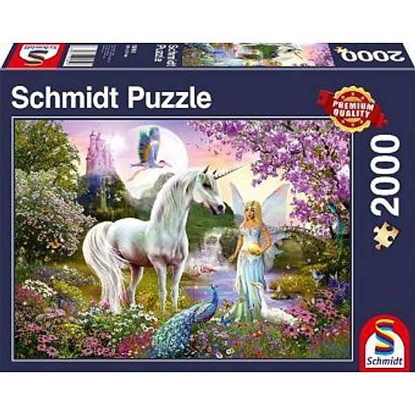 Fee und Einhorn (Puzzle)