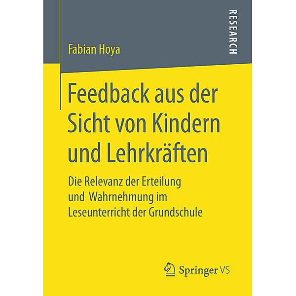 Feedback aus der Sicht von Kindern und Lehrkräften, Fabian Hoya