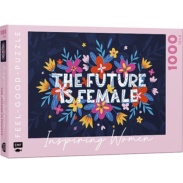 EDITION,MICHAEL FISCHER Feel-good-Puzzle 1000 Teile - INSPIRING WOMEN: The Future is female