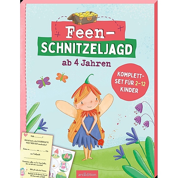 ars edition Feen-Schnitzeljagd ab 4 Jahren, Hannah Lang