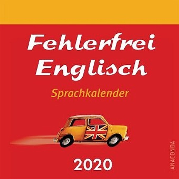 Fehlerfrei Englisch Sprachkalender 2020, Malcolm Shuttleworth