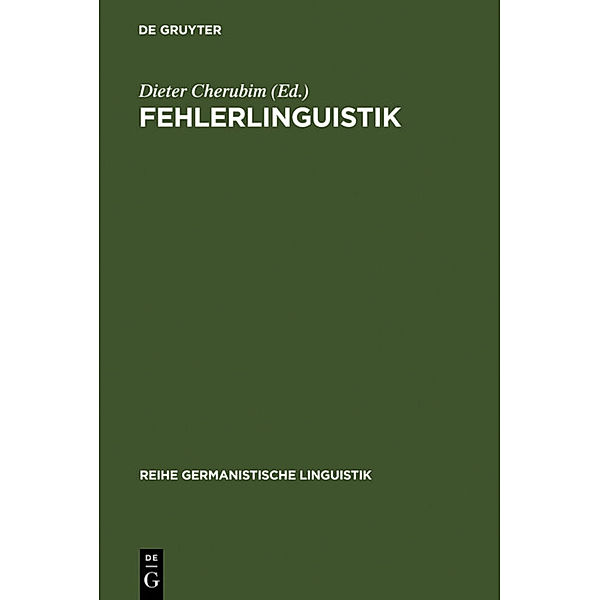 Fehlerlinguistik