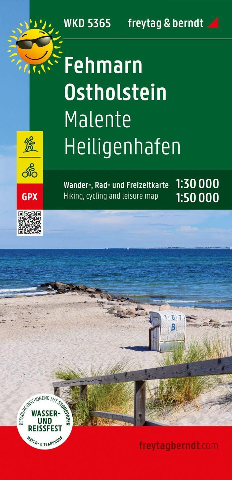 Fehmarn - Ostholstein, Wander-, Rad- und Freizeitkarte 1:30.000, freytag &  berndt, WKD 5365 Buch jetzt online bei Weltbild.at bestellen