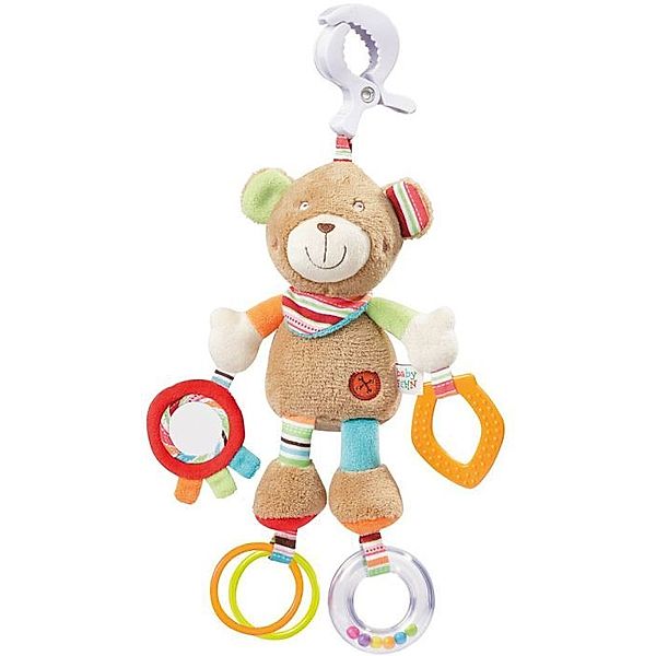 Fehn® Fehn Activity-Teddy mit Klemme