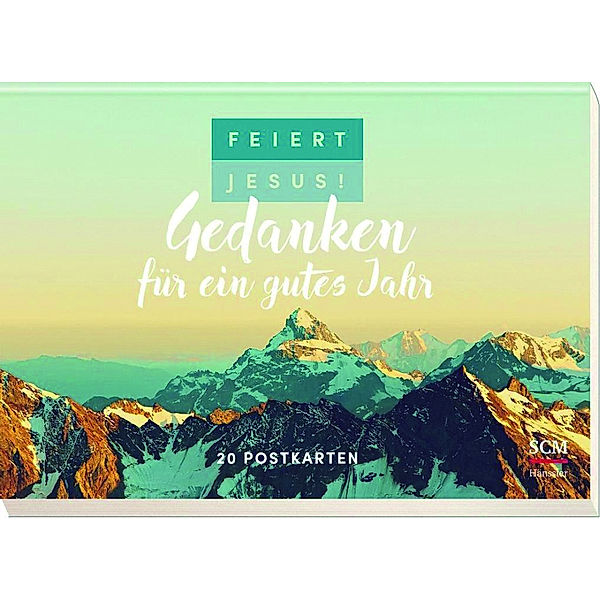 Feiert Jesus! Gedanken für ein gutes Jahr - Postkartenbuch