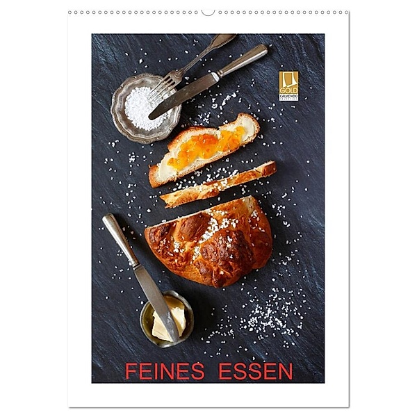 Feines Essen (Wandkalender 2024 DIN A2 hoch), CALVENDO Monatskalender, Thomas Jäger