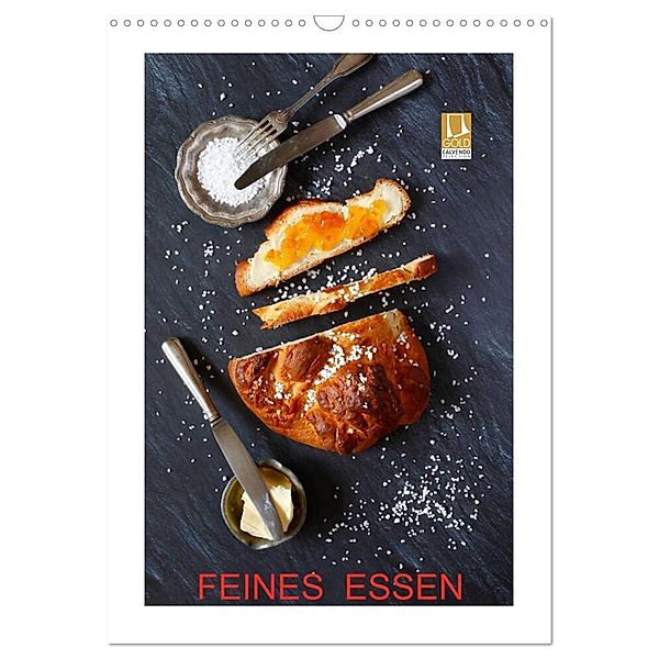 Feines Essen (Wandkalender 2024 DIN A3 hoch), CALVENDO Monatskalender, Thomas Jäger
