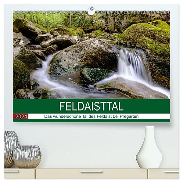 Feldaisttal bei Pregarten (hochwertiger Premium Wandkalender 2024 DIN A2 quer), Kunstdruck in Hochglanz, Wolfgang Simlinger