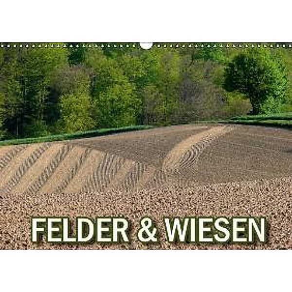 Felder und Wiesen (Wandkalender 2015 DIN A3 quer), Bildagentur Geduldig