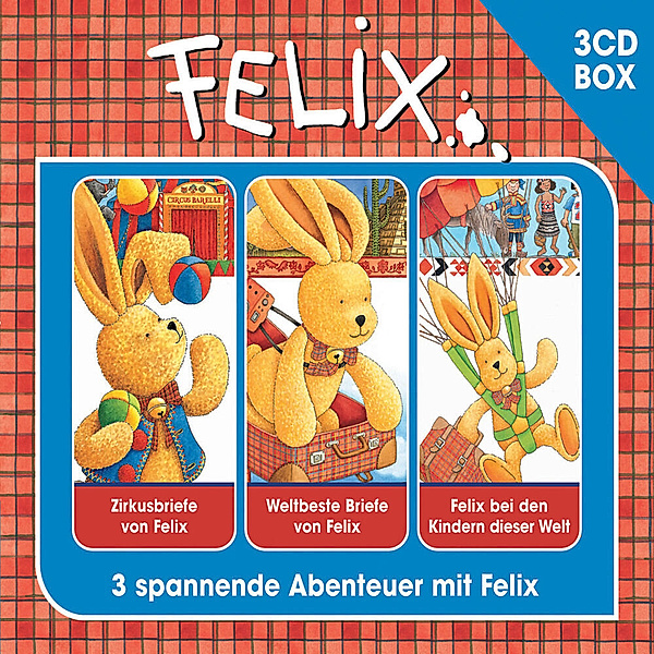 Felix Hörspielbox.Vol.2,3 Audio-CDs, Annette Langen, Constanza Droop