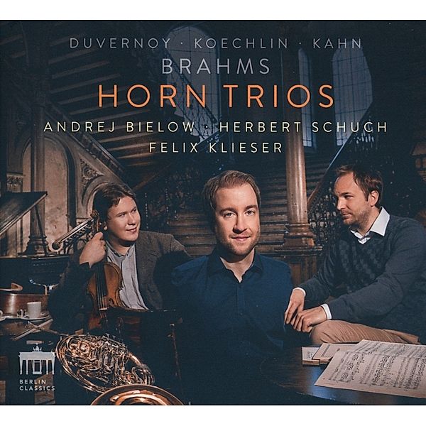 Felix Klieser,Horn Trios, Andrej Bielow, Herbert Schuch, Felix Klieser