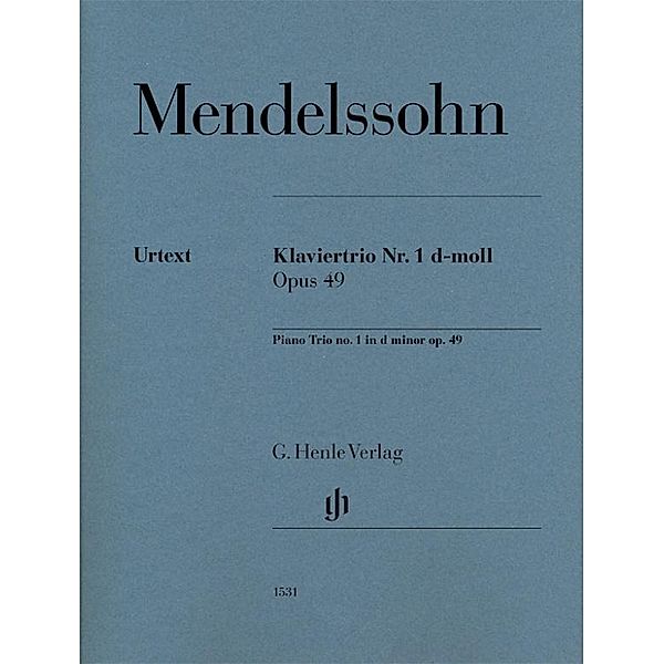 Felix Mendelssohn Bartholdy - Klaviertrio Nr. 1 d-moll op. 49