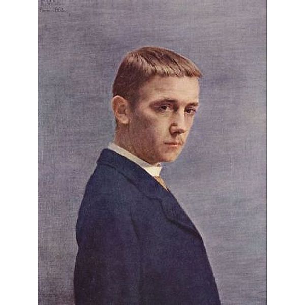 Félix Vallotton - Selbstporträt des Künstlers im Alter von 20 Jahren - 500 Teile (Puzzle)