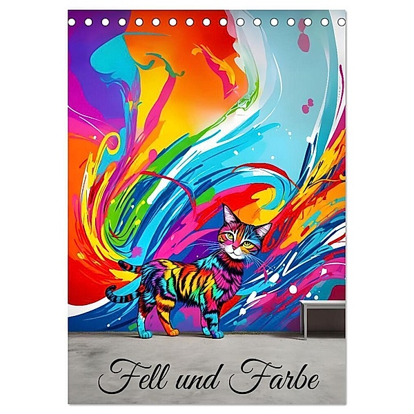 Fell und Farbe (Tischkalender 2024 DIN A5 hoch), CALVENDO Monatskalender, Andreas Vogler