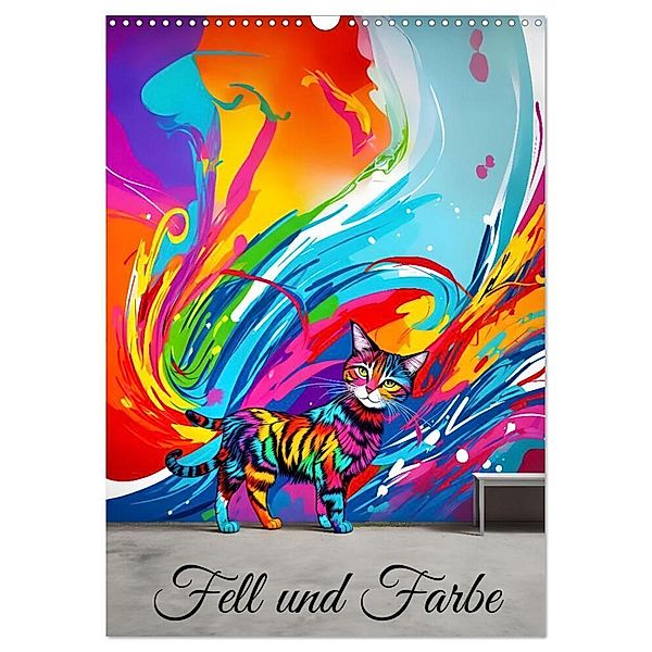 Fell und Farbe (Wandkalender 2024 DIN A3 hoch), CALVENDO Monatskalender, Andreas Vogler