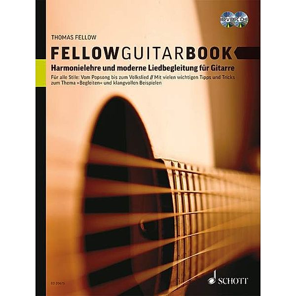 Fellow Guitar Book, m. Audio-CD u. DVD, Thomas Fellow