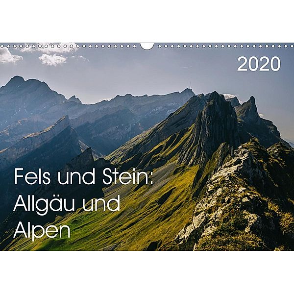 Fels und Stamm: Allgäu und Alpen (Wandkalender 2020 DIN A3 quer), Simeon Trefoil