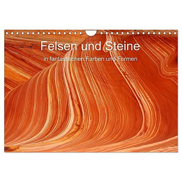 Felsen und Steine in fantastischen Farben und Formen (Wandkalender 2024 DIN A4 quer), CALVENDO Monatskalender, U. Gernhoefer