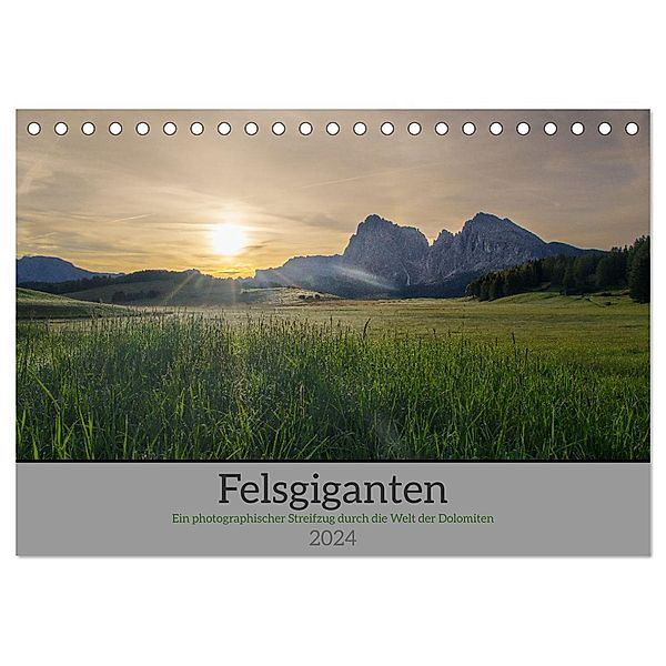 Felsgiganten (Tischkalender 2024 DIN A5 quer), CALVENDO Monatskalender, Markus A. R. Langlotz