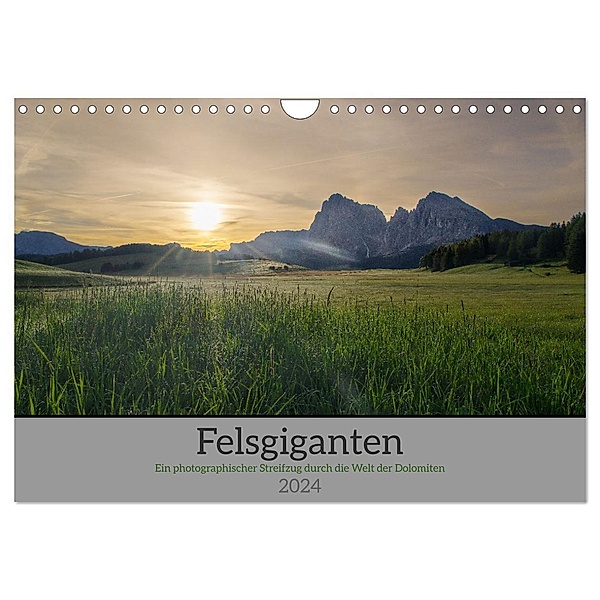 Felsgiganten (Wandkalender 2024 DIN A4 quer), CALVENDO Monatskalender, Markus A. R. Langlotz
