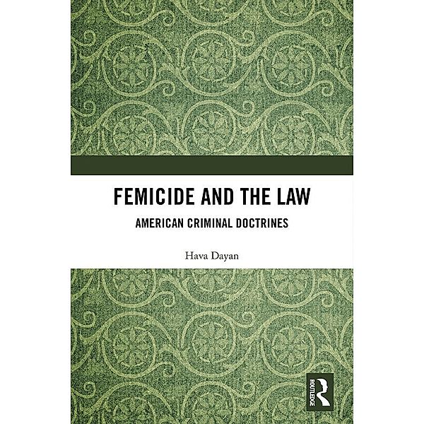 Femicide and the Law, Hava Dayan
