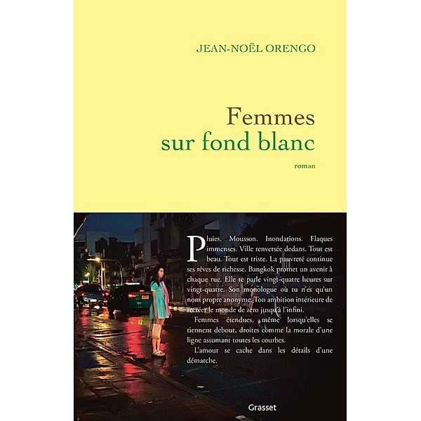 Femmes sur fond blanc / Littérature Française, Jean-Noël Orengo