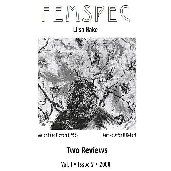 Femspec Articles: Two Reviews, Femspec Issue 1.2, Liisa Hake