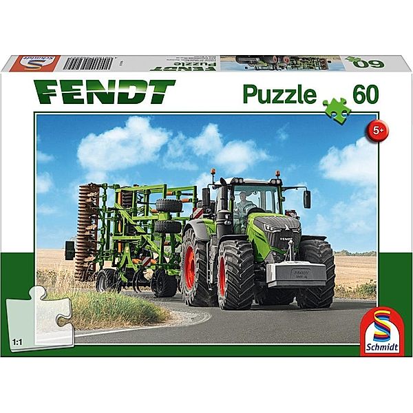 Fendt 1050 Vario mit Amazone Grubber Cenius (Kinderpuzzle)