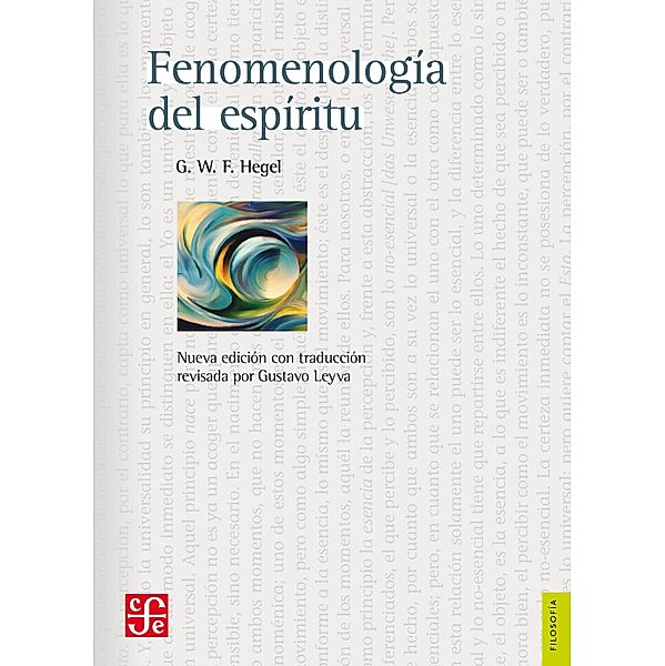 Fenomenología del espíritu / Filosofía, Georg Wilhelm Friedrich Hegel