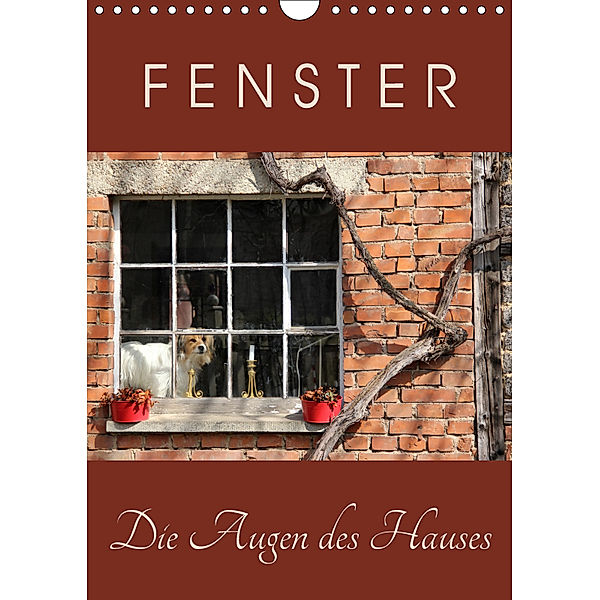 Fenster - Die Augen des Hauses (Wandkalender 2019 DIN A4 hoch), Flori0