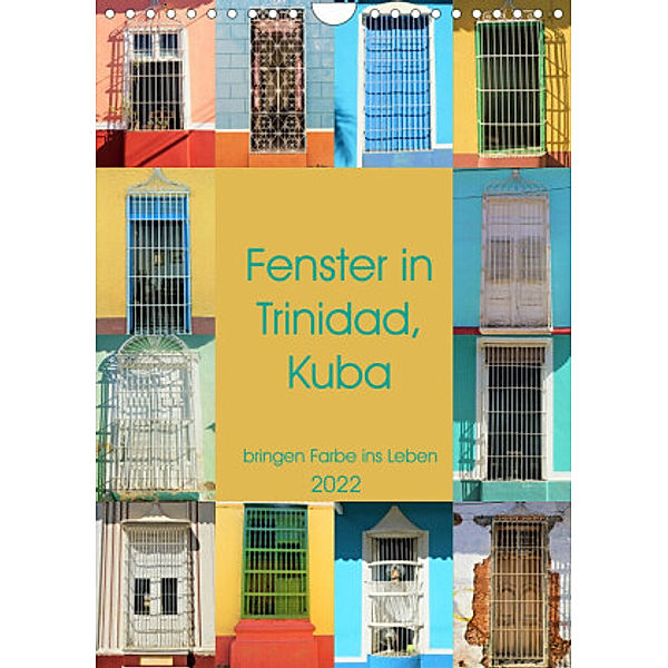 Fenster in Trinidad, Kuba (Wandkalender 2022 DIN A4 hoch), Piotr Nogal