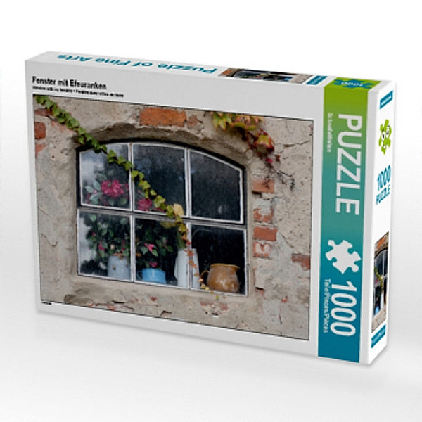 Fenster mit Efeuranken (Puzzle), SchnelleWelten