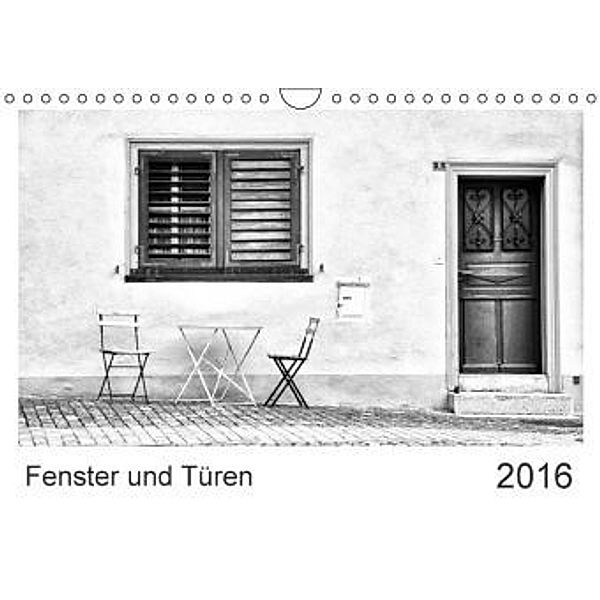 Fenster und Türen (Wandkalender 2016 DIN A4 quer), Jürgen Bergenthal