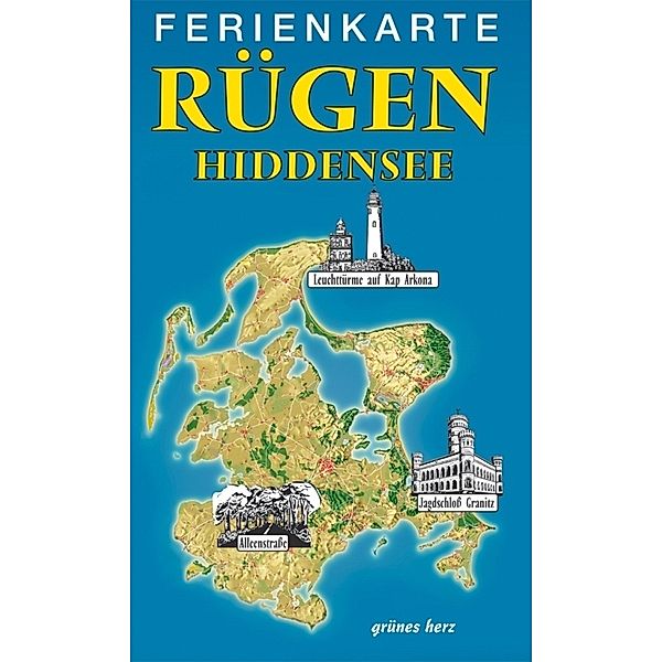 Ferienkarten / Ferienkarte Rügen  & Hiddensee