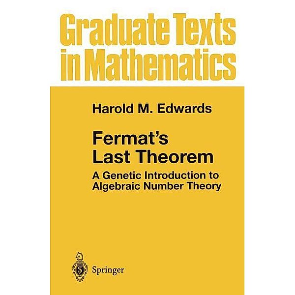 Fermat's Last Theorem, Harold M. Edwards